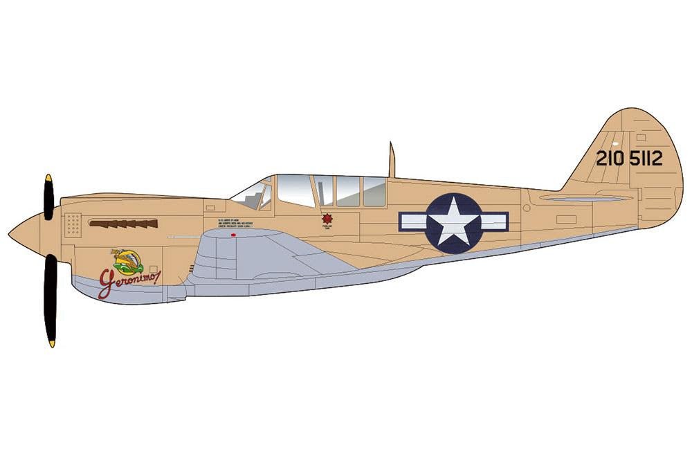 Hobby Master HA5511 1:72 P - 40N Warhawk "Geronimo!" Lt. Bruce Campbell, 45th FS, Dec., 1943