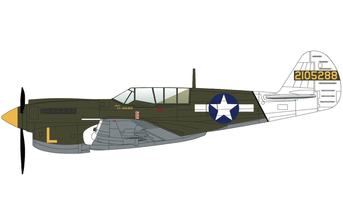 Hobby Master HA5514 1:72 P-40N Cyclones Flying Circus Lt. Glen Gabby Holder, 8th FG/35th FS, Papua New Guinea, early 1944