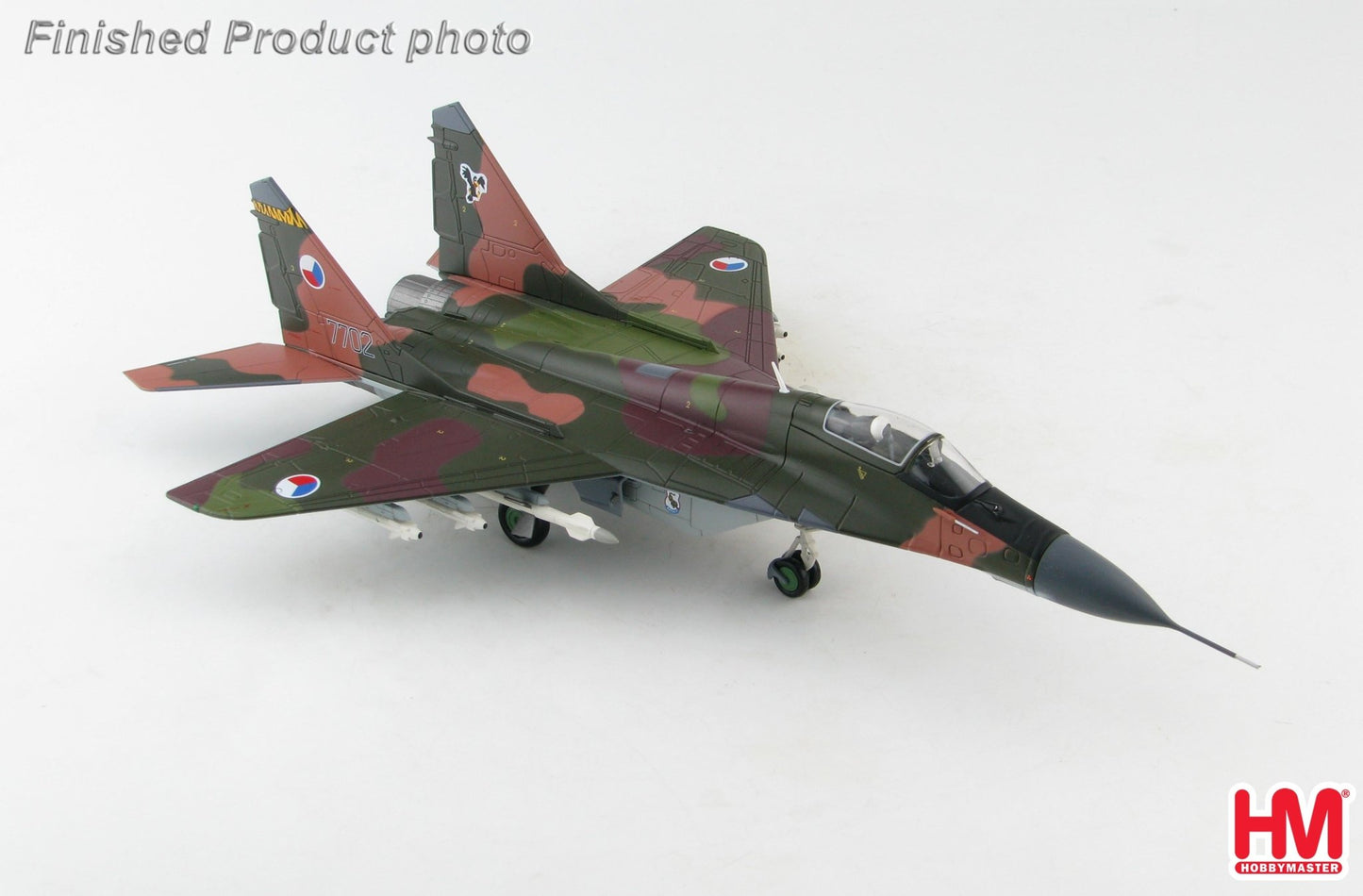 Hobby Master HA6506 1:72 MIG - 29A Fulcrum 7702, 1st Fighter Air Regiment, Czech Air Force, Zatec Air Base, 1993
