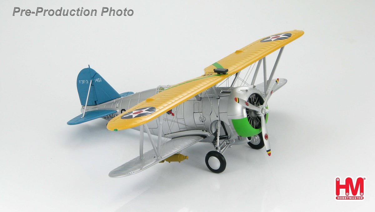 Hobby Master HA7304 1:48 F3F - 3 Flying Barrel, BuNo 1451, VF6 Shooting Stars, 6 - F - 15, USS Enterprise, August 1940
