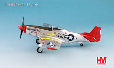 Hobby Master HA7752 1:48 P - 51D Tuskegee "Creamer's Dream" flown by 1st Lt. Charles White, 301st FS, Ramit