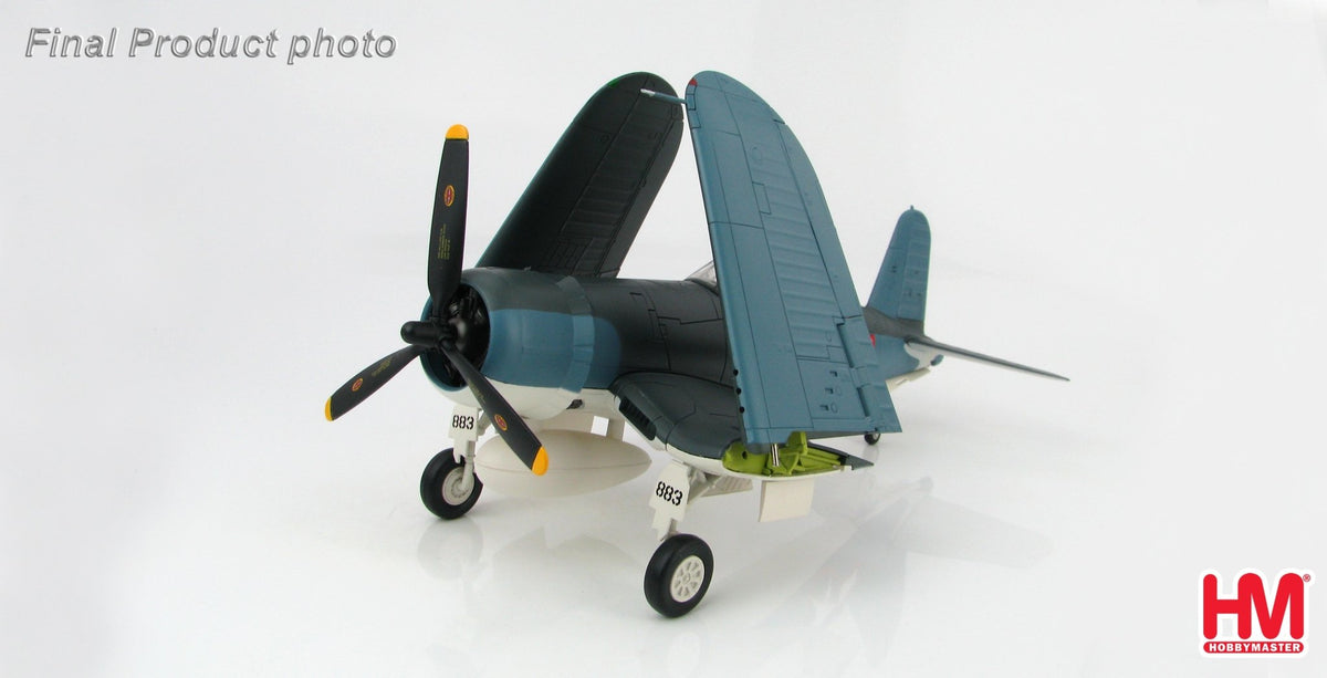 Hobby Master HA8218 1:48 F4U - 1A Corsair White 883 Martha, 1st Lt. Bob McClurg & Major Greg Boyington, VMF - 214, Dec 1943