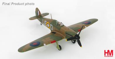 Hobby Master HA8606 Hawker Hurricane I LE - D, flown by Sqn Ldr Douglas Bader, No 242 Sqn., Coltishall, Sept 1940 HA8606