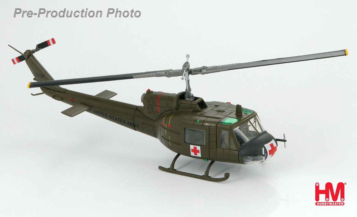 Hobby Master HH1007 1:72 UH - 1B Huey, 63 - 5490,"Dust Off 90", 57th Medical Detachment, Vietnam, 1964 - 1965