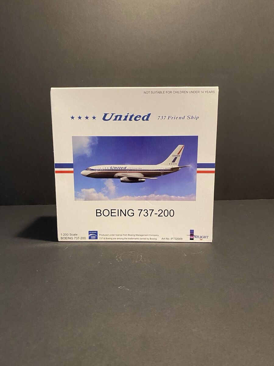 IF732009 Inflight200 1:200 United Boeing 737 - 200 Friendship N9032U