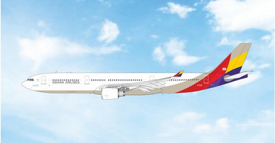 Pre-Order Phoenix Models 04695 1:400 Asiana Airlines A330-300 HL8282