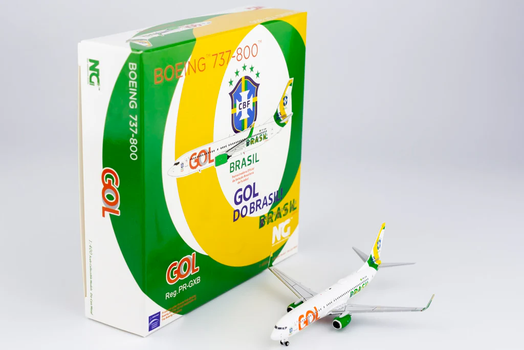 NG Models 58162 1:400 GOL Linhas Aereas 737-800/w PR-GXB (Gol Do Brasil)