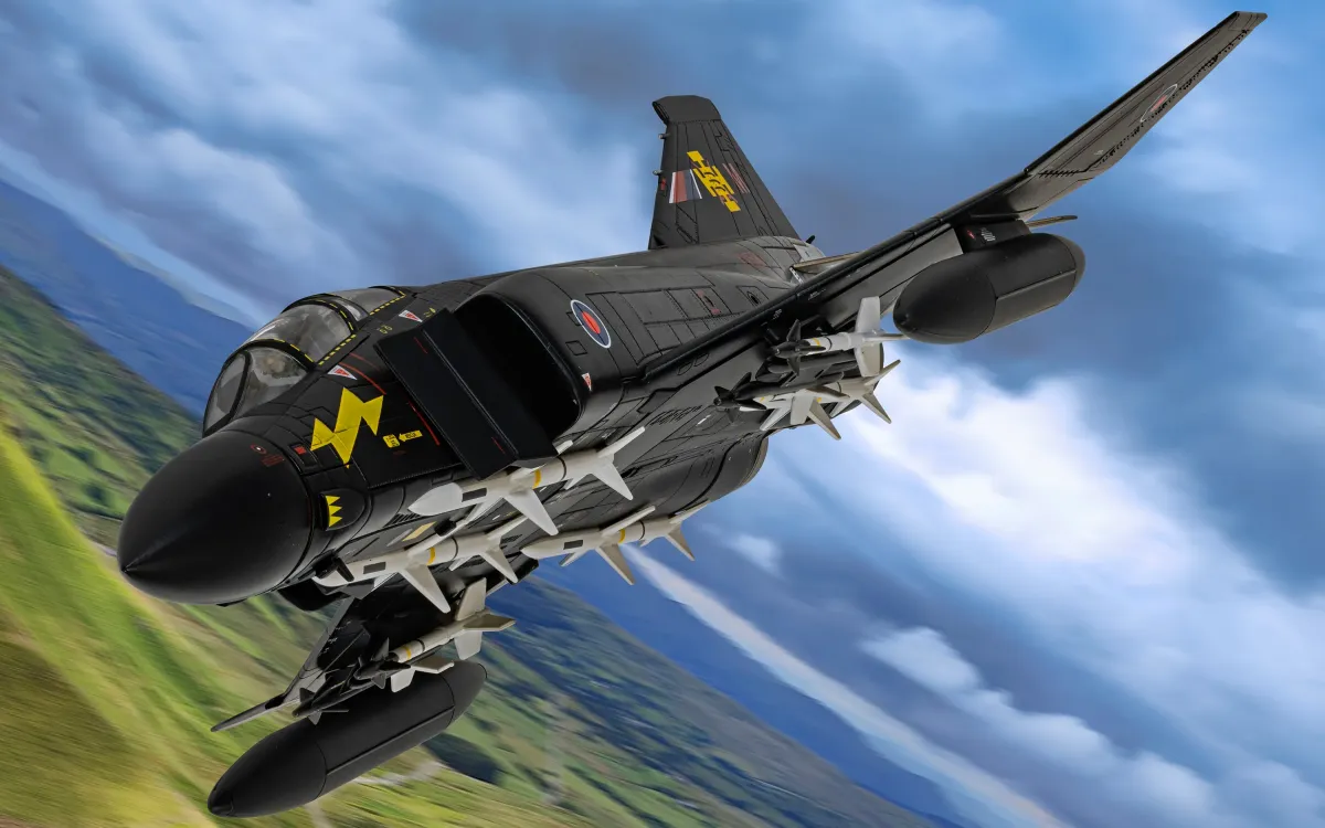 Pre-Order Corgi AA27904 1:48 McDonnell Douglas Phantom II FG.1, XV582 'Black Mike'