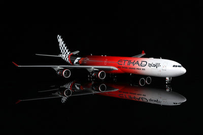 Pre-Order SQ Wings L2167 1:200 Etihad Airways Airbus A340-600 A6-EHJ "ABU DHABI GRAND PRIX 2011"