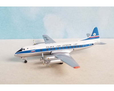 Aero Classics AC411462 1:400 Lot Polish Viscount 800 SP-LVG