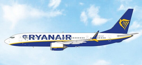 Pre-Order Phoenix Models 12098 1:400 Ryanair B737 MAX 8 EI-ILV