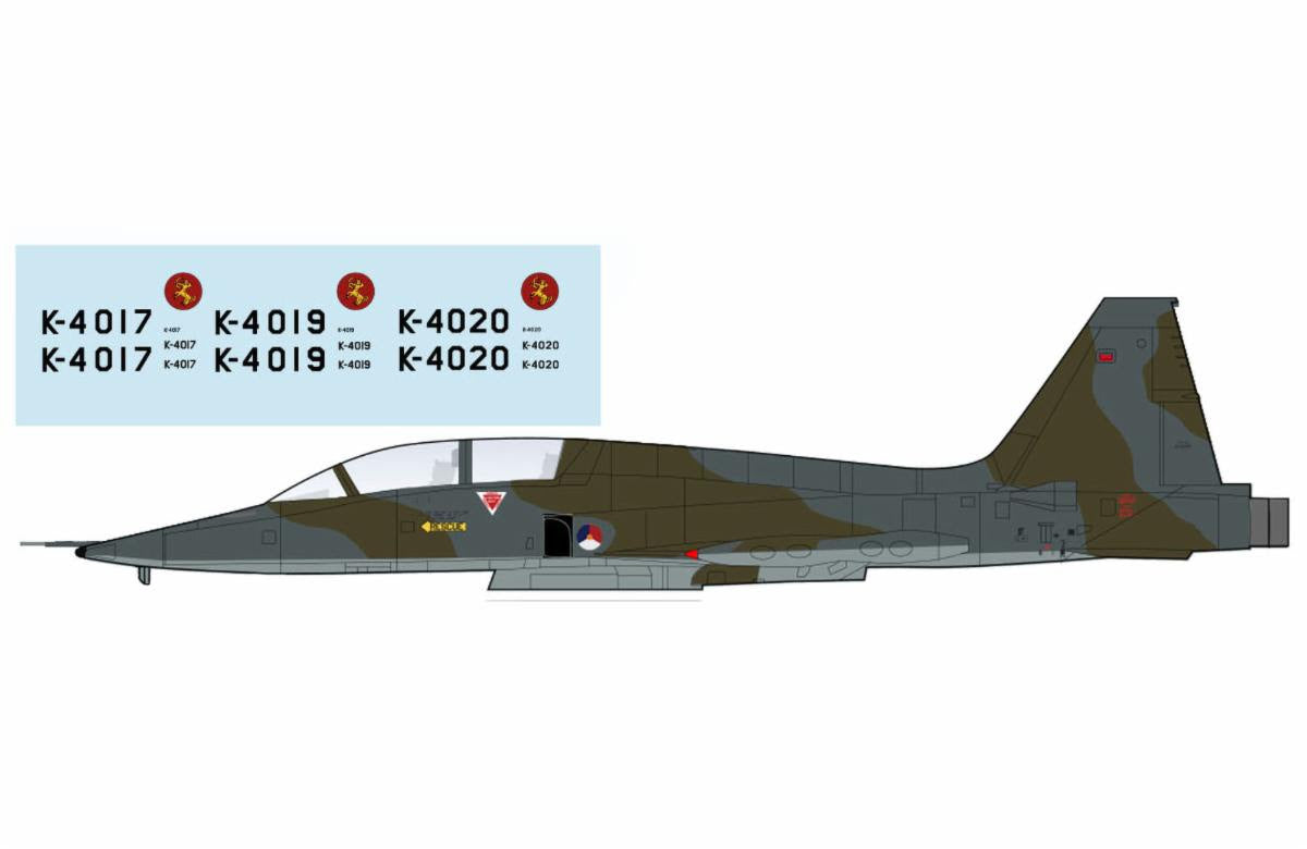 Pre-Order Hobby Master HA33019 1:72 NF-5B Freedom Fighter 314 Sqn., Netherlands AF, 1980s (w/decal of 314 sqn. for 4017, 4019, 4020)