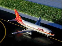 Gemini Jets GJAAH155 1:400 Aloha Boeing 737-200 N73715 'King Lunalilo'