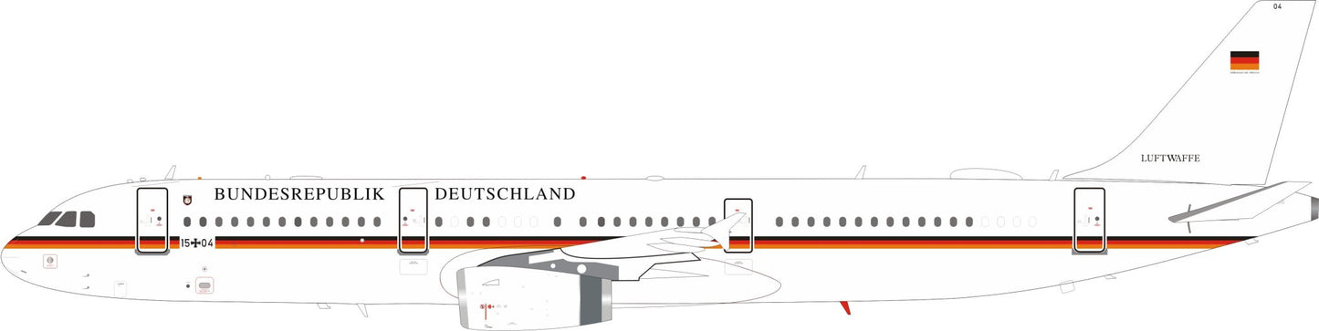 Inflight IF321GAF04 1:200 Airbus A321 - 200 Luftwaffe 15+04 "Bundesrepublik Deutschland"