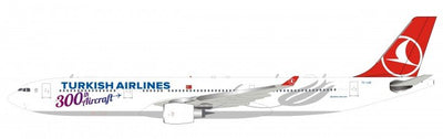 InFlight IF333TK0918 1:200 Airbus A330 - 300 Turkish Airlines TC - LNC "300th Aircraft"
