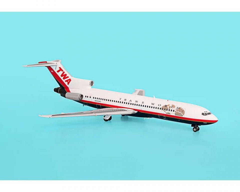 Inflight IF7220411A 1:200 TWA Boeing 727 - 200 N54340