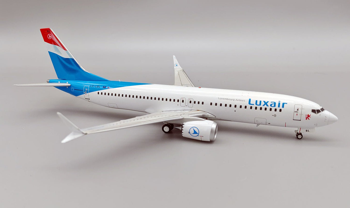 Inflight IF738MLG0724 1:200 Luxair Boeing 737 - 8 MAX LX - LBL
