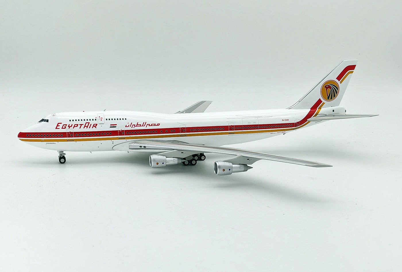 Inflight IF743MS0122 1:200 EgyptAir Boeing 747 - 366M