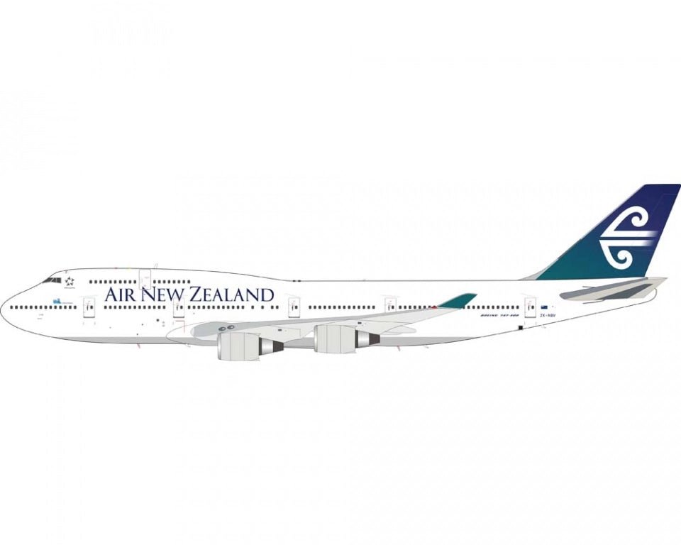 InFlight IF744ZK1121 1:200 Air New Zealand Boeing 747 - 400 ZK - NBV