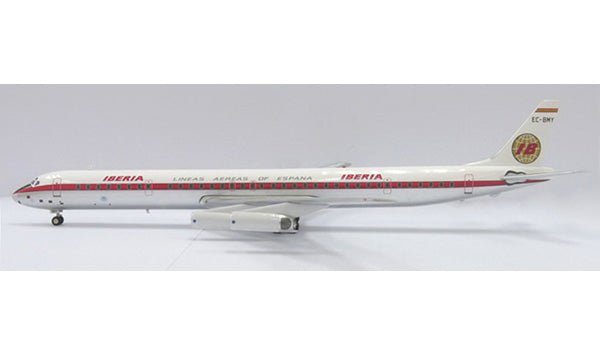 InFlight IF863001 1:200 Iberia Airlines Douglas DC - 8 - 63 EC - BMY Old colors livery