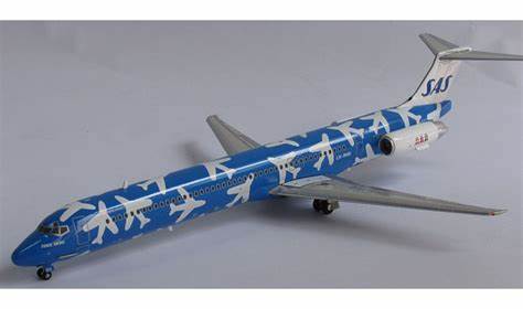 InFlight IFMD82002 1:200 SAS (Blue) DC - 9 - 82 LN - RMD