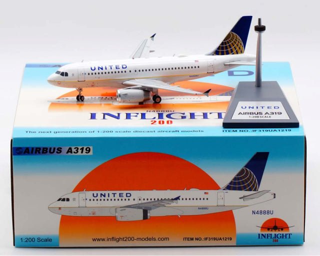 *InFlight200 IF319UA1219 1:200 United Airbus A319 N4888U