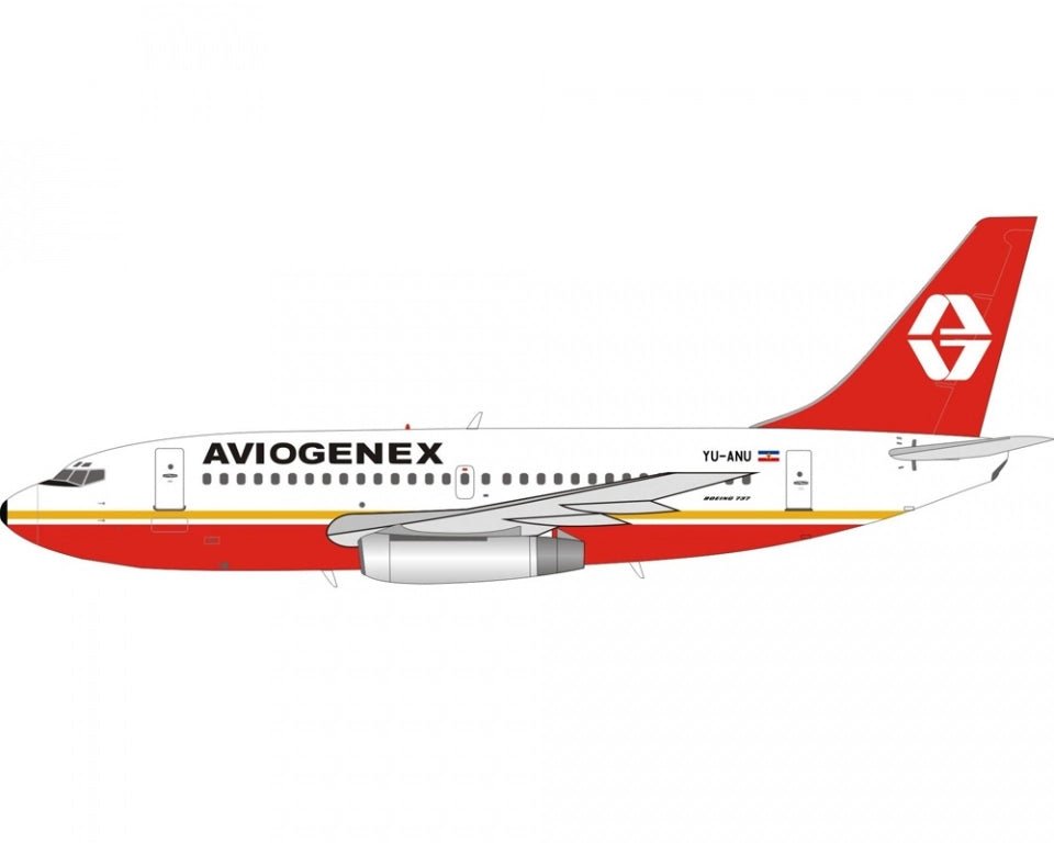 *InFlight200 IF7320916 1:200 Aviogenex Boeing 737 - 200 YU - ANU