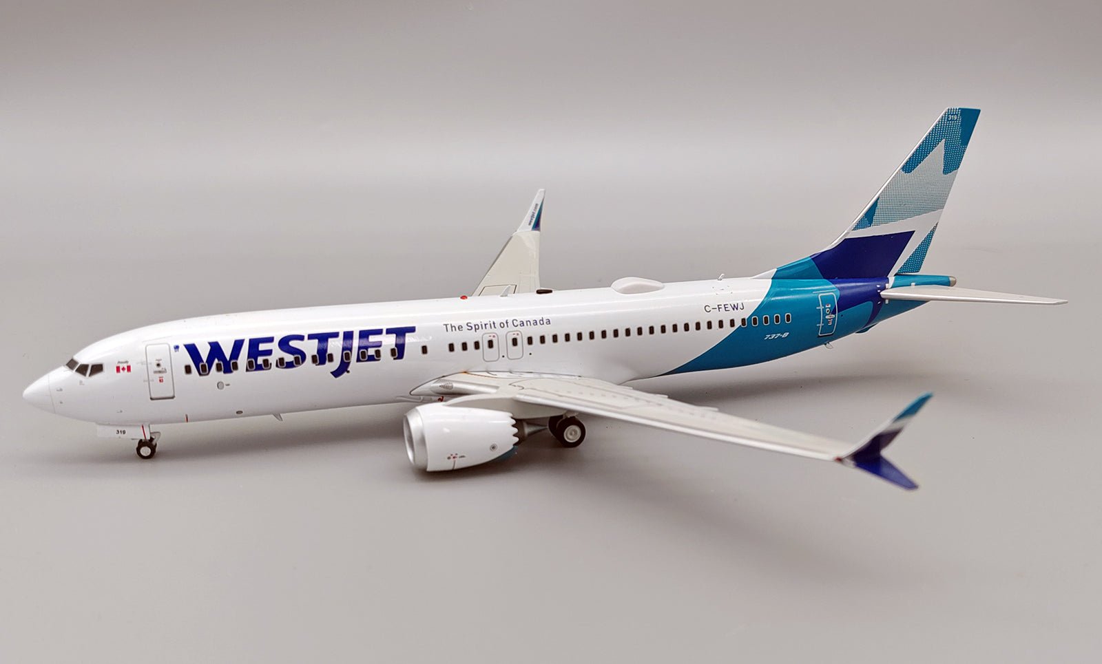 InFlight200 IF738MWS1124 1:200 WestJet Boeing 737-8 MAX – MTS