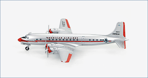 Hobby Master HL5007 1:200 Douglas DC - 6B American Airlines "Flagship Oklahoma City"