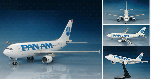 Hobby Master HL6002 1:200 Pam Am Airlines Airbus A310-300 N818PA
