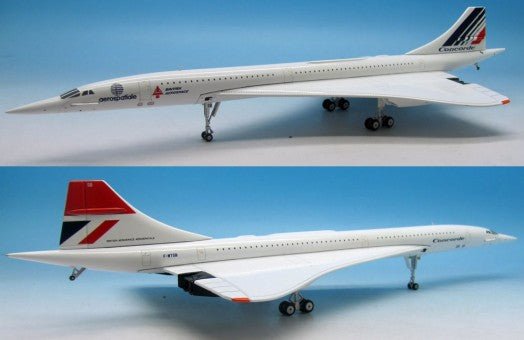 J - Fox JFI - CONC - 004 1:200 Aerospatiale British Aerospace Concorde British Airways/Air France Combo