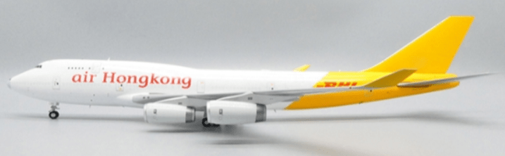 JC Wings JC2AHK715 1:200 Air Hong Kong (DHL) Boeing 747 - 400BCF