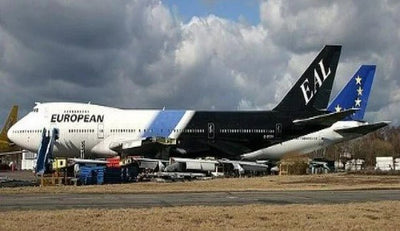 Jc Wings JC2EAF012 1:200 European Air Charter Boeing 747 - 200