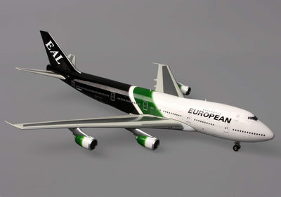Jc Wings JC2EAF013 1:200 European Air Charter Boeing 747 - 200