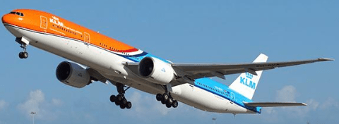 JC Wings JC2KLM0449 1:200 KLM B777 - 300ER PH - BVA "Orange Pride"