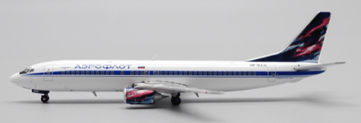 JC Wings JC4AFL978 1:400 Aeroflot Boeing 737 - 400 VP - BAN