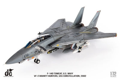 JC Wings JCW - 72 - F14 - 09 1:72 F - 14D Tomcat U.S. NAVY, VF - 2 Bounty Hunters NE106 "BEAT ARMY"