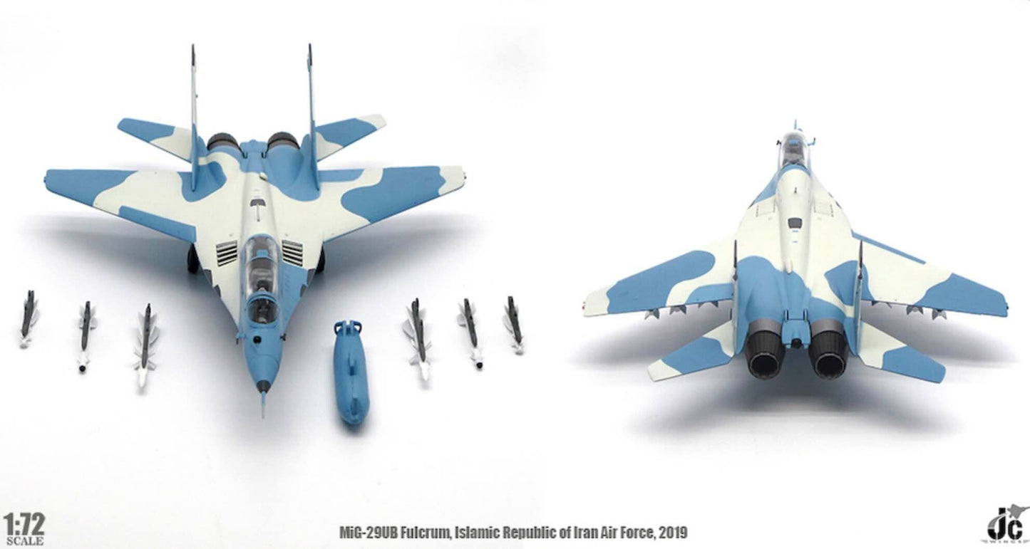 JC Wings JCW - 72 - MG29 - 010 1:72 MiG - 29UB Fulcrum, Islamic Republic of Iran Air Force,2019