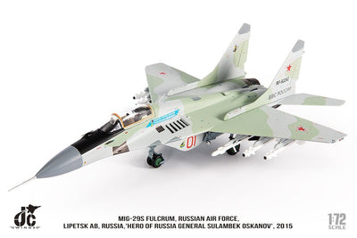JC Wings JCW - 72 - MG29 - 013 MIG - 29S Fulcrum Russian Air Force, "Hero of Russia General Sulambek Oskanov", 2015