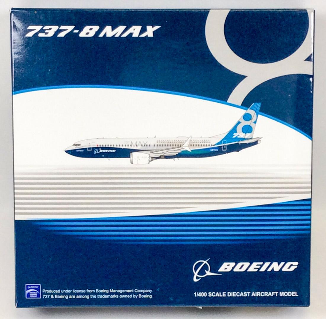 JC Wings LH4033 1:400 House Colors Boeing 737 - 8 Max