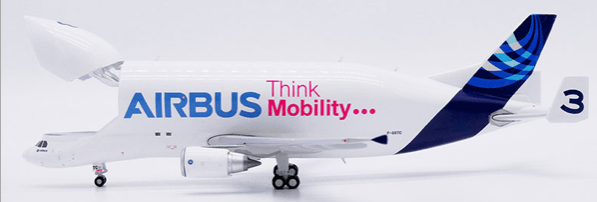 JC Wings LH4380C 1:400 Airbus Industrie A300 - 600ST "Beluga #3""Interactive Series" Reg: F - GSTC