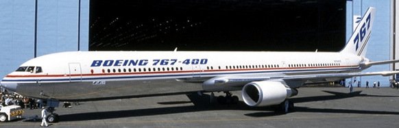 JC Wings LH4BOE361 1:400 House Color Boeing 767 - 400ER N76400