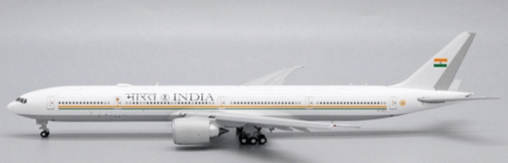 JC Wings LH4GOV186A 1:400 Government of India Boeing 777 - 300ER VT - ALV (Flaps Down)