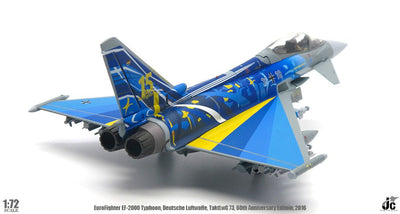 JC Wings Military JCW - 72 - 2000 - 008 1:72 EuroFighter EF - 2000 Typhoon Deutsche Luftwaffe, TaktLwG 73, 60th Anniversary Edition, 2019