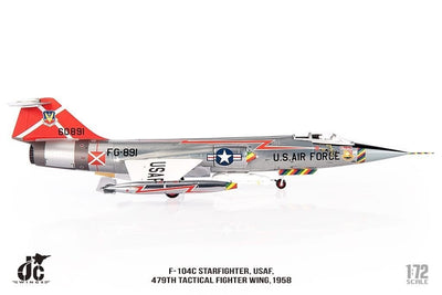 JC Wings Military JCW - 72 - F104 - 004 1:72 F - 104C Starfighter, USAF, 479th Tactical Fighter Wing,1958