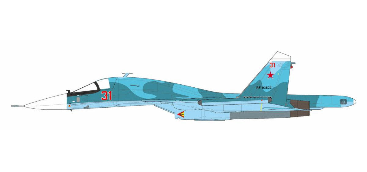 JC Wings Military 1:72 scale SU-34 Fullback Russian Air Force, Ukraine War, 2022 diecast model airplane