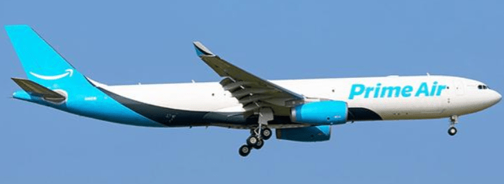 JC Wings SA4HAL031 1:400 Amazon Prime Air Airbus A330 - 300P2F