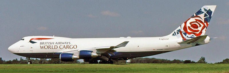 JC Wings SABAW008C 1:200 British Airways Boeing 747 - 400F