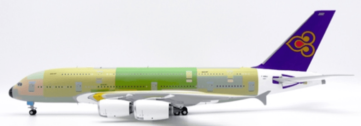JC Wings XX20062 1:200 Thai Airways A380 F - WWAO "Bare Metal"