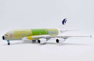 JC Wings XX20063 1:200 Malaysia Airlines Airbus A380 "Bare Metal" Reg: F - WWSG